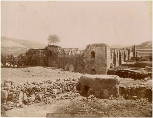 Rovine della Chiesa dei Quaranta Martiri, Sebaste (Sivas), Turchia, ca 1890 da Unknown photographer