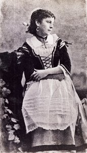 Teresina Brambilla (1845-1921) in costume di scena da Unknown photographer
