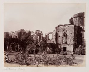 La Residenza di Lucknow, c.1885 da Unknown photographer