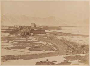 Il Cantonment di Sherpur, circa 1879 da Unknown