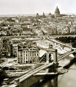 I grandi lavori di Parigi: la perforazione di Rue du Bellay da Unknown photographer