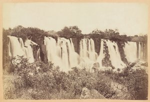 Cascate Umgeni, Provincia di Natal, Sudafrica, c.1882 da Unknown photographer