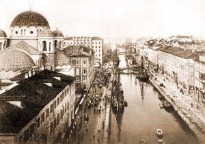 Veduta della città di Trieste alla fine del XIX secolo