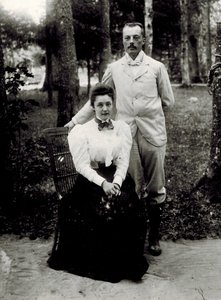 Vladimir Dmitrievich Nabokov (1870-1922) ed Elena Ivanovna Rukavishnikova (1876-1939)