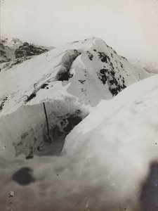 Prima Guerra Mondiale: paesaggio montano da Unknown photographer