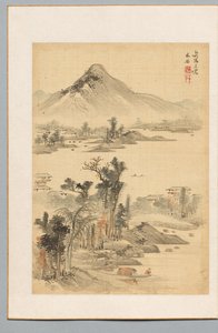 Paesaggio, 1815 da Uragami Shunkin