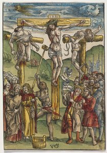 La Passione: La Crocifissione, prima del 1508 da Urs I Graf