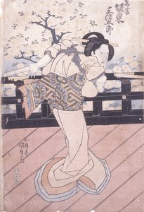 Bando Mitsugoro come Iwafuji da Utagawa (1786 1865) Kunisada