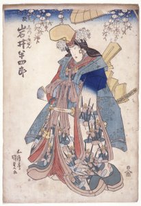 Iwai Hanshirō nel Ruolo di Shizuka Gozen