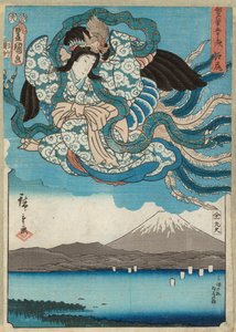 Ejiri, pubblicato da Maru-ya Kyushiro, c.1850