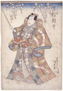 Sawamura Tossho nel ruolo di Yoshitsune da Utagawa (1786 1865) Kunisada