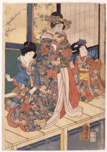 Colori di primavera: Danza del leone in una villa (Shunshoku Yakata No Shishi-Mai)