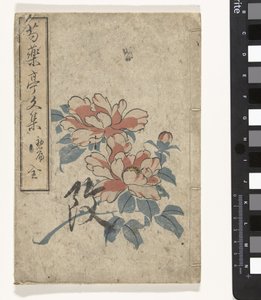 Antologia di peonie da Utagawa (school of)