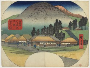 Ashinoyu, 1834-39 da Utagawa Hiroshige