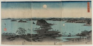 Otto vedute di Kanazawa di notte