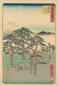 Fujisawa-shuku da Utagawa Hiroshige