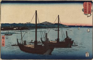 Kisarazu nella provincia di Kazusa, luglio 1858