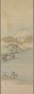 Lago Suwa da Utagawa Hiroshige