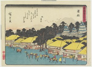 Mamamatsu, 1837-1844 da Utagawa Hiroshige