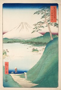 Passo di Misaka nella Provincia di Kai (Kai Misakagoe), dalla serie "Trentasei Vedute del Monte Fuji (Fuji sanjurokkei)"