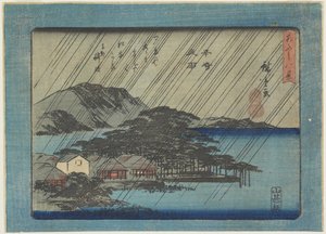 Pioggia notturna a Karasaki