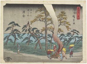 No.19 Hamamatsu, 1847-1852 da Utagawa Hiroshige