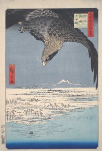 Pianura a Susaki, Fukagawa, dalla serie Cento vedute di Edo da Utagawa Hiroshige