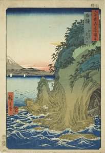 Provincia di Sagami: Ingresso alle grotte di Enoshima, dalla serie 