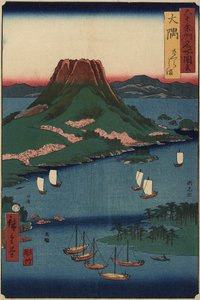 Isola vulcanica di Sakurajima, Provincia di O_sumi, marzo 1856