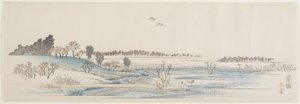 Collina al tramonto, 1837-1844