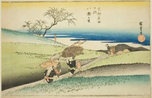 Il villaggio di Yase (Yase no sato), dalla serie "Luoghi famosi di Kyoto (Kyoto meisho no uchi)"
