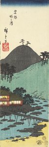 Villaggio di Tonosawa a Hakone, febbraio 1854