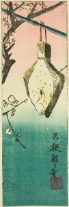 Wakasa, sezione del foglio n. 10 dalla serie "Immagini ritagliate delle province (Kunizukushi harimaze zue)" da Utagawa Hiroshige
