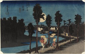 Scena invernale, Mamamatsu, c. 1833