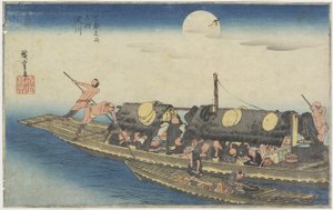Fiume Yodo, c. 1834