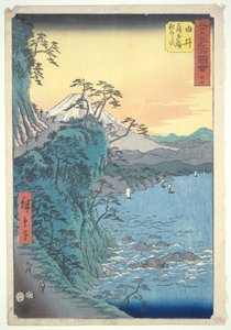 Yui Satta Ridge da Utagawa Hiroshige