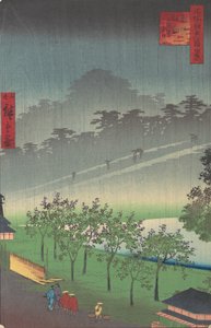 Akasaka Kiri-Ratake Uchu Yu Kei da Utagawa Hiroshige II
