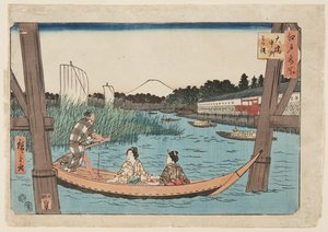 Ōhashi, Nakazu, Mitsumata da Utagawa II Hiroshige