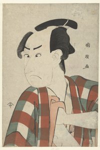 Ritratto busto di Ichikawa Omezo