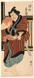 Frammento: Sawamura Sojuro che estrae la spada
