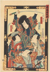 Una schiera di stelle di prima grandezza da Utagawa Kunisada (I)