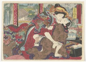 La stazione di sosta Kyoto da Utagawa Kunisada (I)