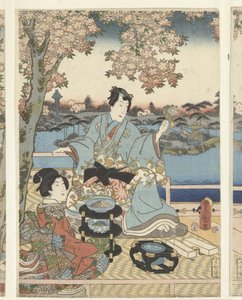 Un banchetto primaverile per il Genji orientale