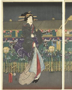 Iris in piena fioritura da Utagawa Kunisada (I)