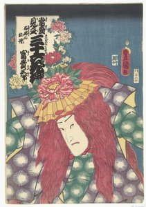 Peonie di Shakkyo da Utagawa Kunisada (I)