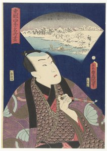 Fiume Sumida in inverno da Utagawa Kunisada (I)