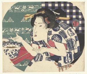 Ristorante di udon da Utagawa Kunisada (I)