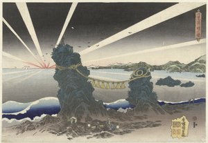 Alba a Futamigaura da Utagawa Kunisada (I)