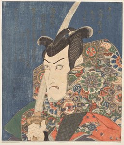 Ichikawa Danjūrō VII vestito per un ruolo da Utagawa Kunisada