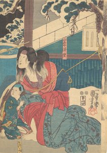 Stampa, XIX secolo da Utagawa Kunisada
